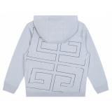 Givenchy - Pale Blue Hooded Sweatshirt - Givenchy Exclusive Luxury Collection