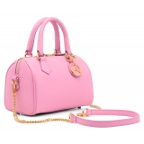 Avvenice - Thesaura - Borsa in Pelle Premium - Rosa - Handmade in Italy - Exclusive Luxury Collection