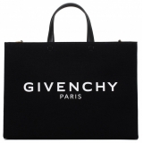 Givenchy - Black Medium Canvas G-Tote - Givenchy Exclusive Luxury Collection