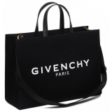 Givenchy - Black Medium Canvas G-Tote - Givenchy Exclusive Luxury Collection