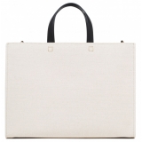 Givenchy - Beige and Black Medium Canvas G-Tote - Givenchy Exclusive Luxury Collection