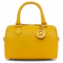 Avvenice - Thesaura - Premium Leather Bag - Yellow - Handmade in Italy - Exclusive Luxury Collection