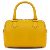 Avvenice - Thesaura - Borsa in Pelle Premium - Giallo - Handmade in Italy - Exclusive Luxury Collection