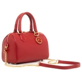 Avvenice - Thesaura - Premium Leather Bag - Red - Handmade in Italy - Exclusive Luxury Collection