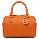 Avvenice - Thesaura - Borsa in Pelle Premium - Arancione - Handmade in Italy - Exclusive Luxury Collection