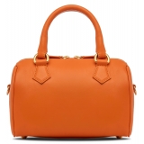 Avvenice - Thesaura - Borsa in Pelle Premium - Arancione - Handmade in Italy - Exclusive Luxury Collection