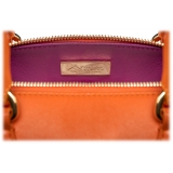 Avvenice - Thesaura - Premium Leather Bag - Orange - Handmade in Italy - Exclusive Luxury Collection