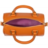 Avvenice - Thesaura - Premium Leather Bag - Orange - Handmade in Italy - Exclusive Luxury Collection