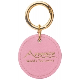 Avvenice - Thesaura - Premium Leather Bag - Pink - Handmade in Italy - Exclusive Luxury Collection