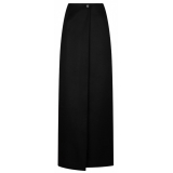 Givenchy - Black Wrap Skirt - Givenchy Exclusive Luxury Collection