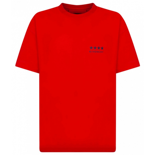 Givenchy - Red 4G T-Shirt - Givenchy Exclusive Luxury Collection