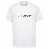 Givenchy - T-Shirt Bianca Rovesciata - Givenchy Exclusive Luxury Collection