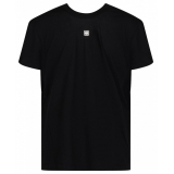 Givenchy - Black Draped T-Shirt - Givenchy Exclusive Luxury Collection