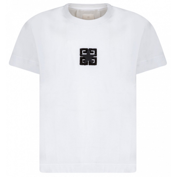 Givenchy - White 4G Stars T-Shirt - Givenchy Exclusive Luxury Collection