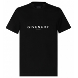 Givenchy - Black Logo Print T-Shirt - Givenchy Exclusive Luxury Collection