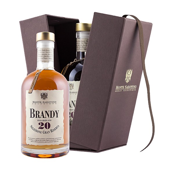 Zanin 1895 - Monte Sabotino - Brandy Grand Reserve 20 Years - Grand Selection - 40 % vol. - Spirit of Excellence
