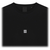 Givenchy - Black Long-Sleeved Logo T-Shirt - Givenchy Exclusive Luxury Collection