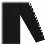 Givenchy - Black Long-Sleeved Logo T-Shirt - Givenchy Exclusive Luxury Collection