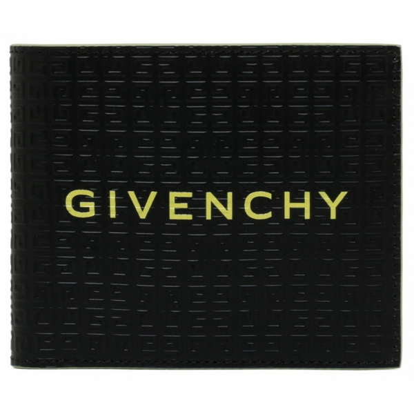 Givenchy - Black and Yellow 4G Wallet - Givenchy Exclusive Luxury Collection