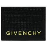 Givenchy - Porta Carte 4G Nero e Giallo - Givenchy Exclusive Luxury Collection