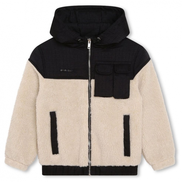 Givenchy - Logo-Appliqué Panelled Hooded Jacket - Givenchy Exclusive Luxury Collection