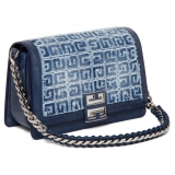 Givenchy - 4G Multicarry Medium Denim Bag - Givenchy Exclusive Luxury Collection