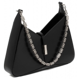 Givenchy - Borsa con Cerniera Nera Ritagliata - Givenchy Exclusive Luxury Collection