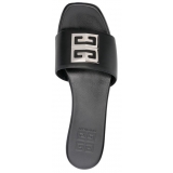 Givenchy - Logo-Plaque Detail Sandals - Givenchy Exclusive Luxury Collection