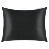 by Dariia Day - Pure Silk Pillow - Midnight Black - Fashion - Mulberry Silk - Artisan Silk Pillow - Luxury