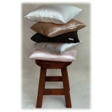 by Dariia Day - Pure Silk Pillow - Powder White - Fashion - Mulberry Silk - Artisan Silk Pillow - Luxury