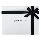 by Dariia Day - Cuscino in Pura Seta - Grigio Argento - Fashion - Seta Gelso - Cuscino di Seta Artigianale - Luxury