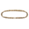 by Dariia Day - Fascia in Seta - French Beige - Fashion - Seta Gelso - Fascia di Seta Artigianale - Luxury