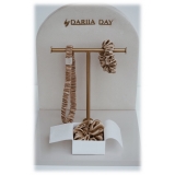 by Dariia Day - Fascia in Seta - French Beige - Fashion - Seta Gelso - Fascia di Seta Artigianale - Luxury