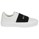 Givenchy - Sneakers City Sport in Pelle di Vitello Bianca e Nera - Givenchy Exclusive Luxury Collection