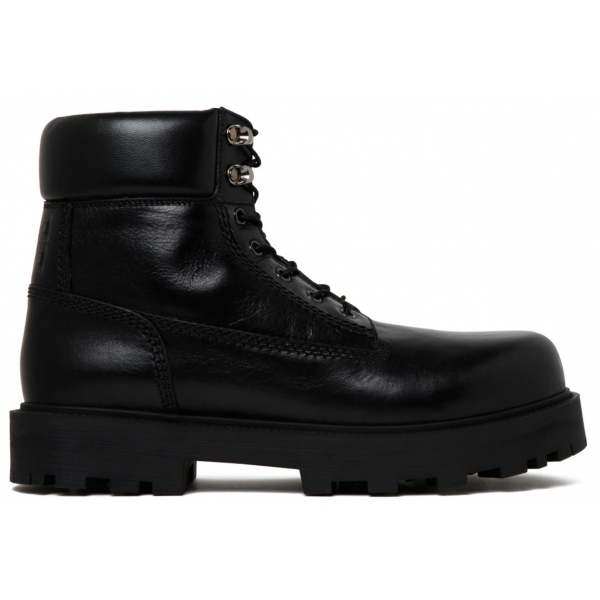 Givenchy - Black Leather Workboots - Givenchy Exclusive Luxury Collection