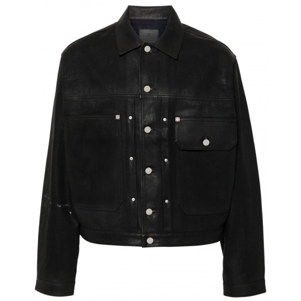 Givenchy - Giacca in Denim Rivestito - Givenchy Exclusive Luxury Collection