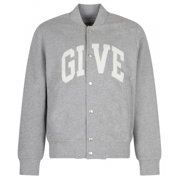 Givenchy - Giubbotto Bomber Grigio Chiaro - Givenchy Exclusive Luxury Collection