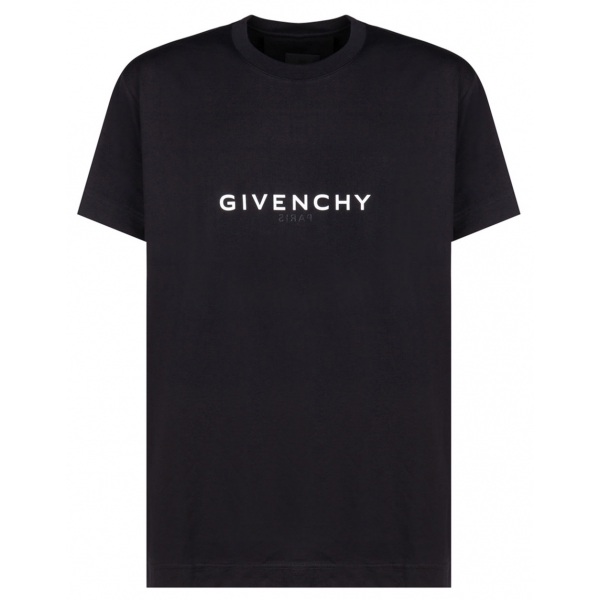 Givenchy - T-Shirt Oversize Nera Rovesciata - Givenchy Exclusive Luxury Collection