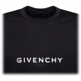 Givenchy - T-Shirt Oversize Nera Rovesciata - Givenchy Exclusive Luxury Collection