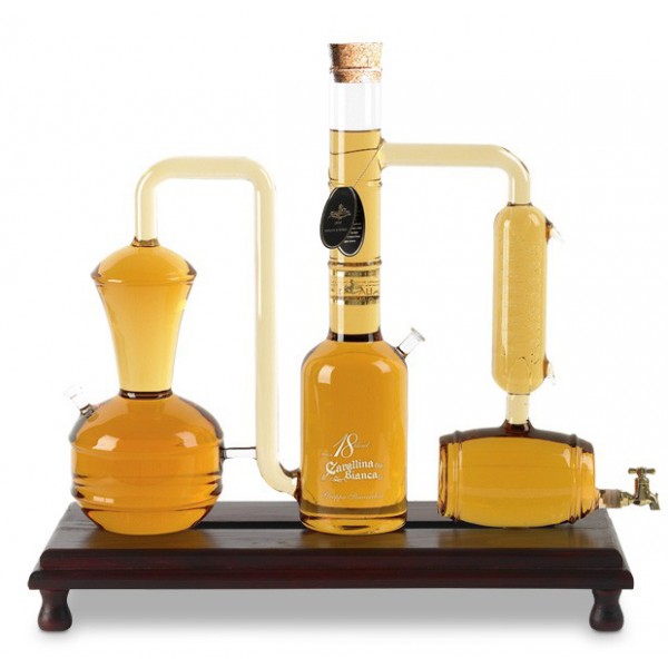 Zanin 1895 - Cavallina Bianca - Aged Grappa Blend 18 Distillery - 5 Liters - Reserve Grappa - 41,5 % vol. - Distillates