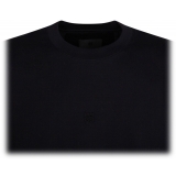 Givenchy - T-Shirt in Cotone Ricamata 4G - Givenchy Exclusive Luxury Collection