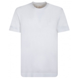 Givenchy - T-Shirt in Cotone Ricamata 4G - Givenchy Exclusive Luxury Collection