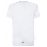 Givenchy - T-Shirt con Stampa Logo Bianco - Givenchy Exclusive Luxury Collection