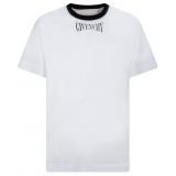 Givenchy - T-Shirt in Cotone con Stampa Logo - Givenchy Exclusive Luxury Collection