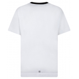 Givenchy - T-Shirt in Cotone con Stampa Logo - Givenchy Exclusive Luxury Collection