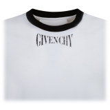 Givenchy - T-Shirt in Cotone con Stampa Logo - Givenchy Exclusive Luxury Collection