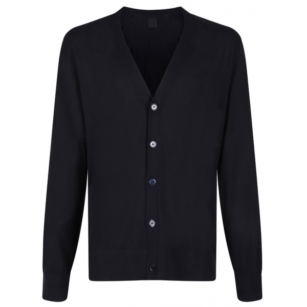 Givenchy - Cardigan Nero a Maniche Lunghe - Givenchy Exclusive Luxury Collection