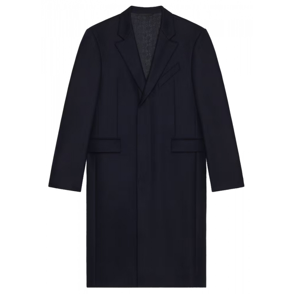 Givenchy - Cappotto Lungo Aderente Nero - Givenchy Exclusive Luxury Collection