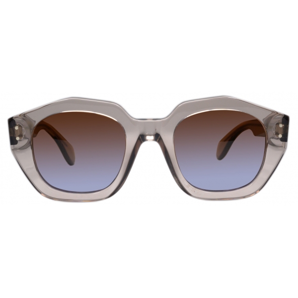 David Marc - Tommy Sunglasses - Beige - Handmade in Italy - David Marc Eyewear