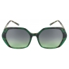 David Marc - Occhiali da Sole Caroline - Verde - Handmade in Italy - David Marc Eyewear
